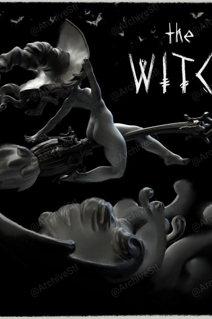 女巫 巫师（The Witch） 3D打印图纸